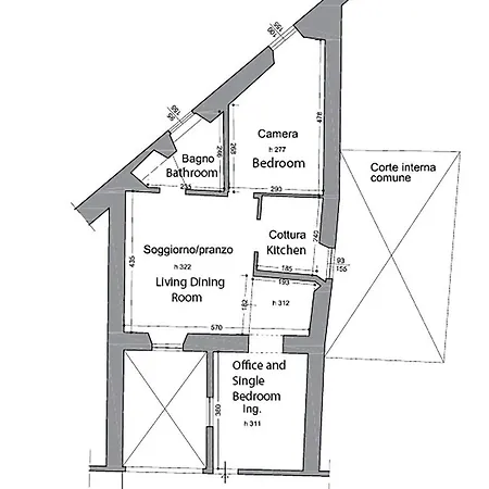 דירה Old Convent In Via De Neri *